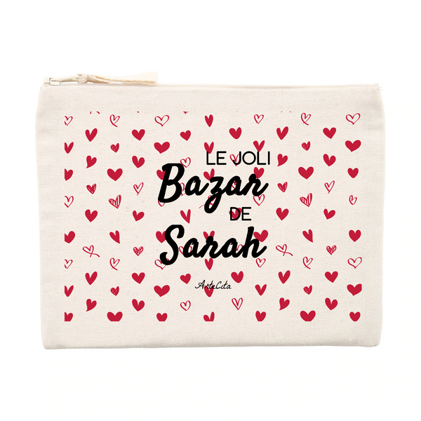 Pochette - Le joli Bazar de Sarah - Cadeau Durable & Original - Cadeau Personnalisable - Cadeaux-Positifs.com -Unique-Beige-