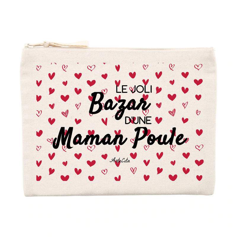 Cadeau anniversaire : Pochette - Le joli Bazar d'une Maman Poule - Cadeau Durable - Cadeau Personnalisable - Cadeaux-Positifs.com -Unique-Beige-
