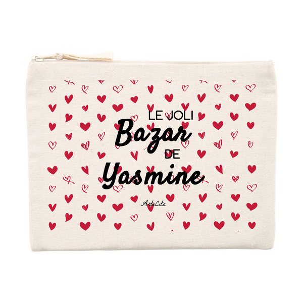 Pochette - Le joli Bazar de Yasmine - Cadeau Durable & Original - Cadeau Personnalisable - Cadeaux-Positifs.com -Unique-Beige-