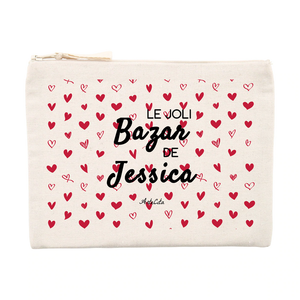 Pochette - Le joli Bazar de Jessica - Cadeau Durable & Original - Cadeau Personnalisable - Cadeaux-Positifs.com -Unique-Beige-