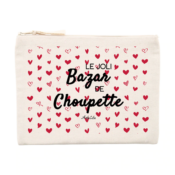 Pochette - Le joli Bazar de Choupette - Cadeau Durable & Unique - Cadeau Personnalisable - Cadeaux-Positifs.com -Unique-Beige-