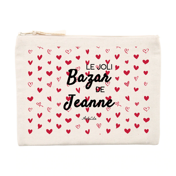 Pochette - Le joli Bazar de Jeanne - Cadeau Durable & Original - Cadeau Personnalisable - Cadeaux-Positifs.com -Unique-Beige-