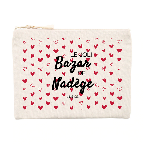 Pochette - Le joli Bazar de Nadège - Cadeau Durable & Original - Cadeau Personnalisable - Cadeaux-Positifs.com -Unique-Beige-