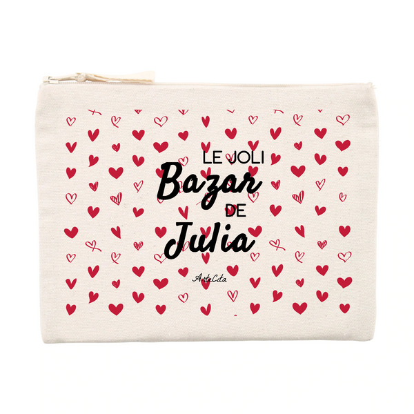 Pochette - Le joli Bazar de Julia - Cadeau Durable & Original - Cadeau Personnalisable - Cadeaux-Positifs.com -Unique-Beige-