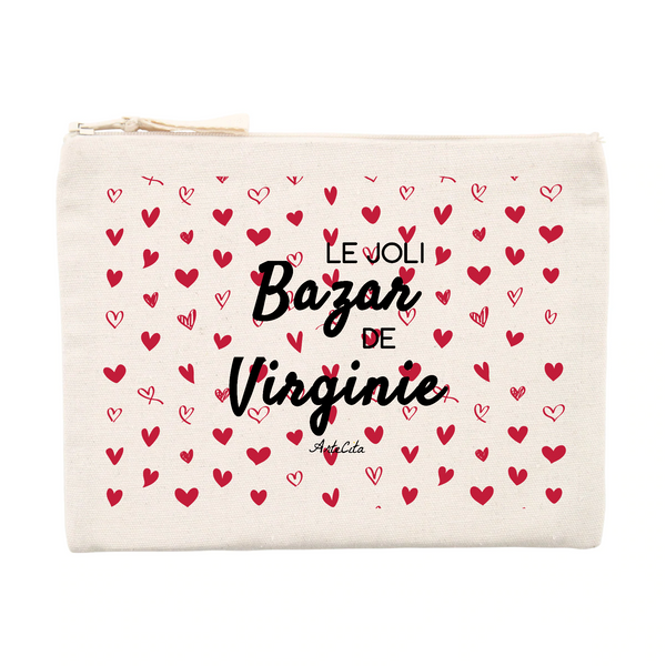 Pochette - Le joli Bazar de Virginie - Cadeau Durable & Original - Cadeau Personnalisable - Cadeaux-Positifs.com -Unique-Beige-