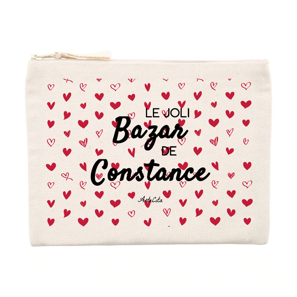 Pochette - Le joli Bazar de Constance - Cadeau Durable & Original - Cadeau Personnalisable - Cadeaux-Positifs.com -Unique-Beige-