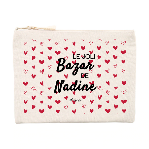Pochette - Le joli Bazar de Nadine - Cadeau Durable & Original - Cadeau Personnalisable - Cadeaux-Positifs.com -Unique-Beige-