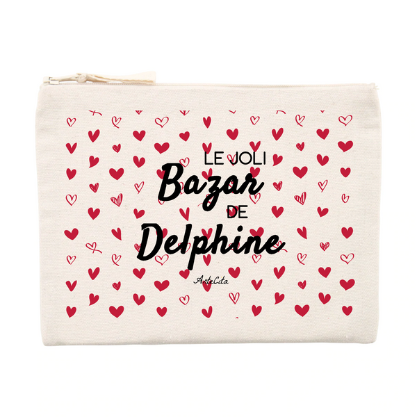 Pochette - Le joli Bazar de Delphine - Cadeau Durable & Original - Cadeau Personnalisable - Cadeaux-Positifs.com -Unique-Beige-
