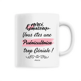 Mug - Merci Puéricultrice - 6 Coloris - Cadeau Original - Cadeau Personnalisable - Cadeaux-Positifs.com -Unique-Blanc-