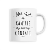 Mug - Kamille est trop Géniale - 6 Coloris - Cadeau Original - Cadeau Personnalisable - Cadeaux-Positifs.com -Unique-Blanc-