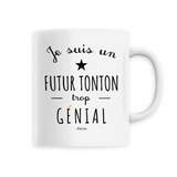 Mug - Un Futur Tonton trop Génial - 6 Coloris - Cadeau Original - Cadeau Personnalisable - Cadeaux-Positifs.com -Unique-Blanc-