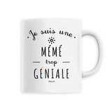 Mug - Une Mémé trop Géniale - 6 Coloris - Cadeau Original - Cadeau Personnalisable - Cadeaux-Positifs.com -Unique-Blanc-