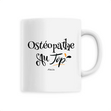 Mug - Ostéopathe au Top - 6 Coloris - Cadeau Original - Cadeau Personnalisable - Cadeaux-Positifs.com -Unique-Blanc-