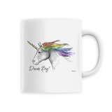 Mug - Licorne Dream Big - 6 Coloris - Cadeau Original - Cadeau Personnalisable - Cadeaux-Positifs.com -Unique-Blanc-