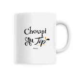 Mug - Choupi au Top - 6 Coloris - Cadeau Original - Cadeau Personnalisable - Cadeaux-Positifs.com -Unique-Blanc-