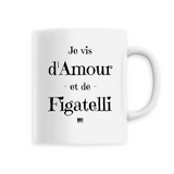 Mug - Amour et Figatelli - 6 Coloris - Cadeau Original - Cadeau Personnalisable - Cadeaux-Positifs.com -Unique-Blanc-