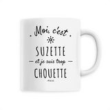 Mug - Suzette est trop Chouette - 6 Coloris - Cadeau Original - Cadeau Personnalisable - Cadeaux-Positifs.com -Unique-Blanc-