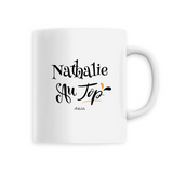 Mug - Nathalie au Top - 6 Coloris - Cadeau Original - Cadeau Personnalisable - Cadeaux-Positifs.com -Unique-Blanc-