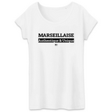 T-Shirt - Marseillaise - Coton Bio - 3 Coloris - Cadeau Original - Cadeau Personnalisable - Cadeaux-Positifs.com -XS-Blanc-