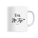 Mug - Eva au Top - 6 Coloris - Cadeau Original - Cadeau Personnalisable - Cadeaux-Positifs.com -Unique-Blanc-