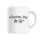 Mug - Charlotte, Psy au Top - 6 Coloris - Cadeau Original - Cadeau Personnalisable - Cadeaux-Positifs.com -Unique-Blanc-