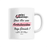 Mug - Merci Ambulancière - 6 Coloris - Cadeau Original - Cadeau Personnalisable - Cadeaux-Positifs.com -Unique-Blanc-