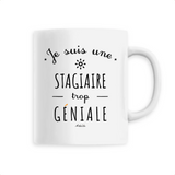 Mug - Une Stagiaire trop Géniale - 6 Coloris - Cadeau Original - Cadeau Personnalisable - Cadeaux-Positifs.com -Unique-Blanc-