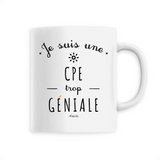 Mug - Une CPE trop Géniale - 6 Coloris - Cadeau Original - Cadeau Personnalisable - Cadeaux-Positifs.com -Unique-Blanc-