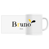 Mug - Bruno - 6 Coloris - Cadeau Original - Cadeau Personnalisable - Cadeaux-Positifs.com -Unique-Blanc-