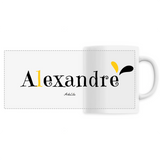 Mug - Alexandre - 6 Coloris - Cadeau Original - Cadeau Personnalisable - Cadeaux-Positifs.com -Unique-Blanc-