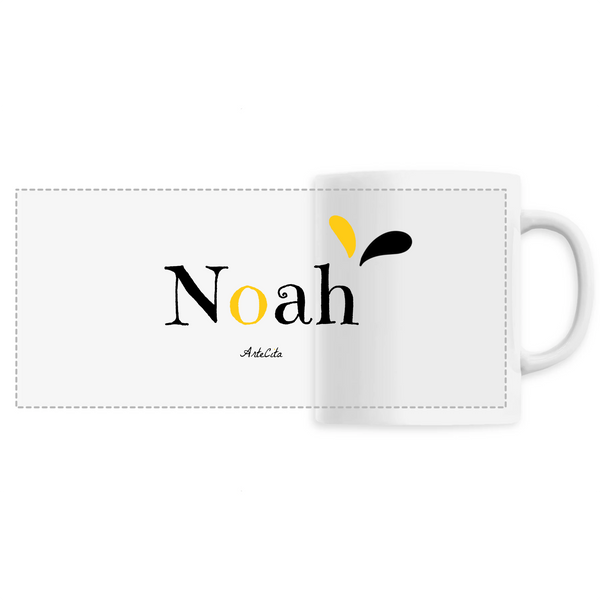 Mug - Noah - 6 Coloris - Cadeau Original - Cadeau Personnalisable - Cadeaux-Positifs.com -Unique-Blanc-