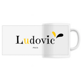 Mug - Ludovic - 6 Coloris - Cadeau Original - Cadeau Personnalisable - Cadeaux-Positifs.com -Unique-Blanc-
