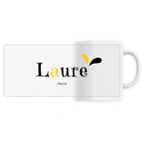 Mug - Laure - 6 Coloris - Cadeau Original - Cadeau Personnalisable - Cadeaux-Positifs.com -Unique-Blanc-