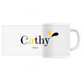 Mug - Cathy - 6 Coloris - Cadeau Original - Cadeau Personnalisable - Cadeaux-Positifs.com -Unique-Blanc-