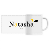 Mug - Natasha - 6 Coloris - Cadeau Original - Cadeau Personnalisable - Cadeaux-Positifs.com -Unique-Blanc-