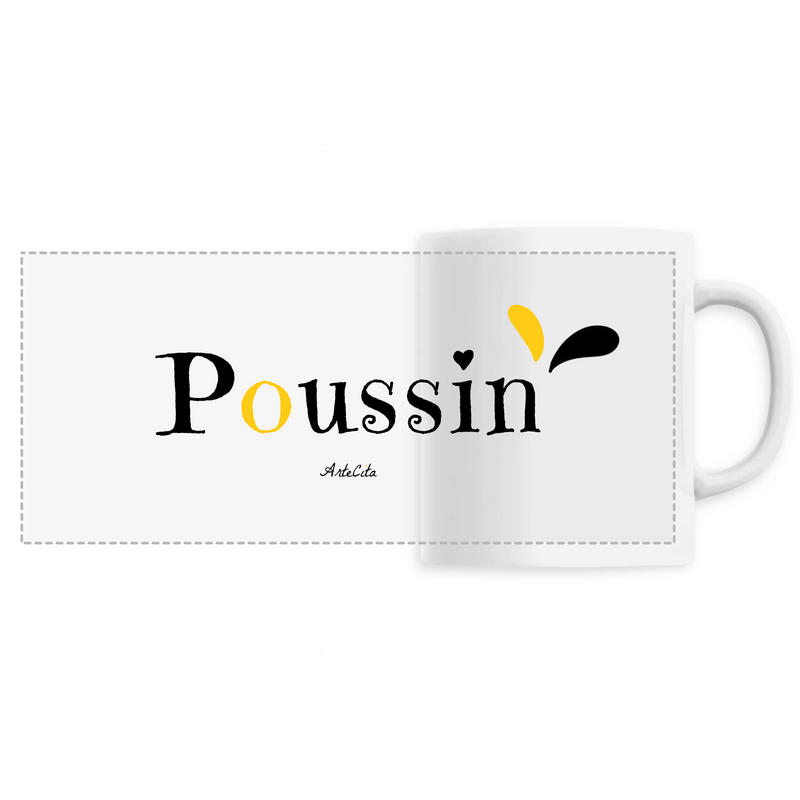 Cadeau anniversaire : Mug - Poussin - 6 Coloris - Cadeau Original - Cadeau Personnalisable - Cadeaux-Positifs.com -Unique-Blanc-