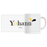 Mug - Yohann - 6 Coloris - Cadeau Original - Cadeau Personnalisable - Cadeaux-Positifs.com -Unique-Blanc-