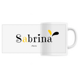 Mug - Sabrina - 6 Coloris - Cadeau Original - Cadeau Personnalisable - Cadeaux-Positifs.com -Unique-Blanc-