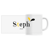 Mug - Steph - 6 Coloris - Cadeau Original - Cadeau Personnalisable - Cadeaux-Positifs.com -Unique-Blanc-