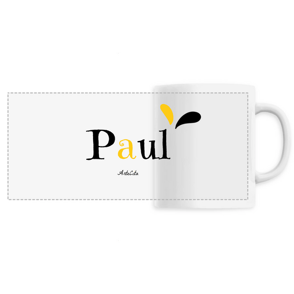 Mug - Paul - 6 Coloris - Cadeau Original - Cadeau Personnalisable - Cadeaux-Positifs.com -Unique-Blanc-