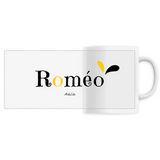 Mug - Roméo - 6 Coloris - Cadeau Original - Cadeau Personnalisable - Cadeaux-Positifs.com -Unique-Blanc-
