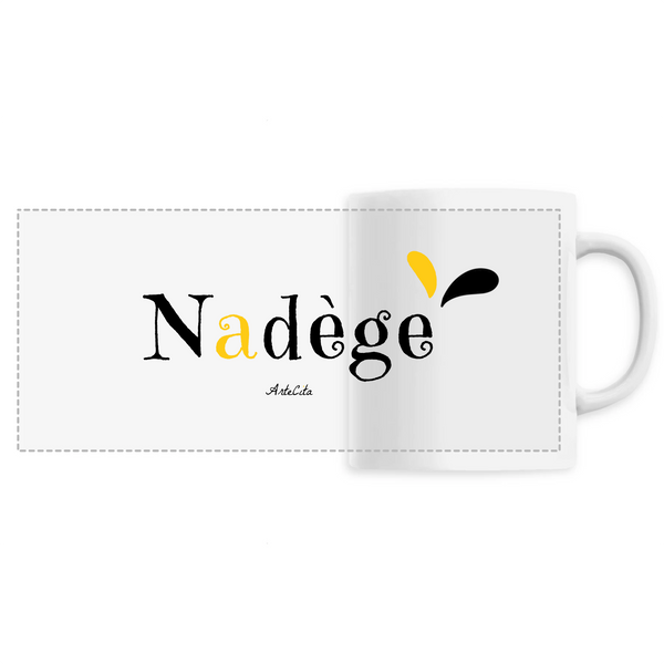 Mug - Nadège - 6 Coloris - Cadeau Original - Cadeau Personnalisable - Cadeaux-Positifs.com -Unique-Blanc-
