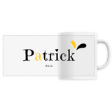 Mug - Patrick - 6 Coloris - Cadeau Original - Cadeau Personnalisable - Cadeaux-Positifs.com -Unique-Blanc-