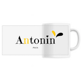 Mug - Antonin - 6 Coloris - Cadeau Original - Cadeau Personnalisable - Cadeaux-Positifs.com -Unique-Blanc-