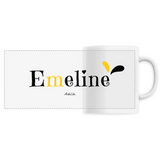 Mug - Emeline - 6 Coloris - Cadeau Original - Cadeau Personnalisable - Cadeaux-Positifs.com -Unique-Blanc-