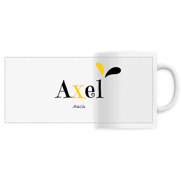 Mug - Axel - 6 Coloris - Cadeau Original - Cadeau Personnalisable - Cadeaux-Positifs.com -Unique-Blanc-