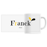 Mug - Franck - 6 Coloris - Cadeau Original - Cadeau Personnalisable - Cadeaux-Positifs.com -Unique-Blanc-