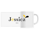 Mug - Jessica - 6 Coloris - Cadeau Original - Cadeau Personnalisable - Cadeaux-Positifs.com -Unique-Blanc-