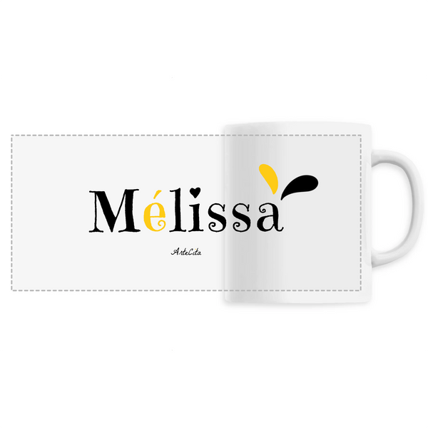 Mug - Mélissa - 6 Coloris - Cadeau Original - Cadeau Personnalisable - Cadeaux-Positifs.com -Unique-Blanc-