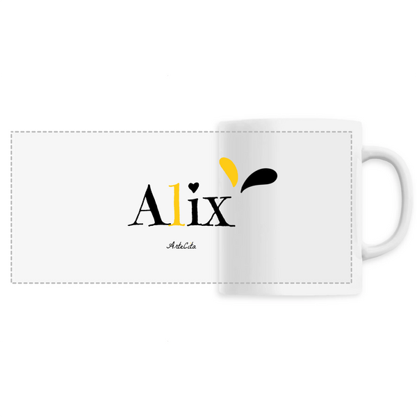 Mug - Alix - 6 Coloris - Cadeau Original - Cadeau Personnalisable - Cadeaux-Positifs.com -Unique-Blanc-